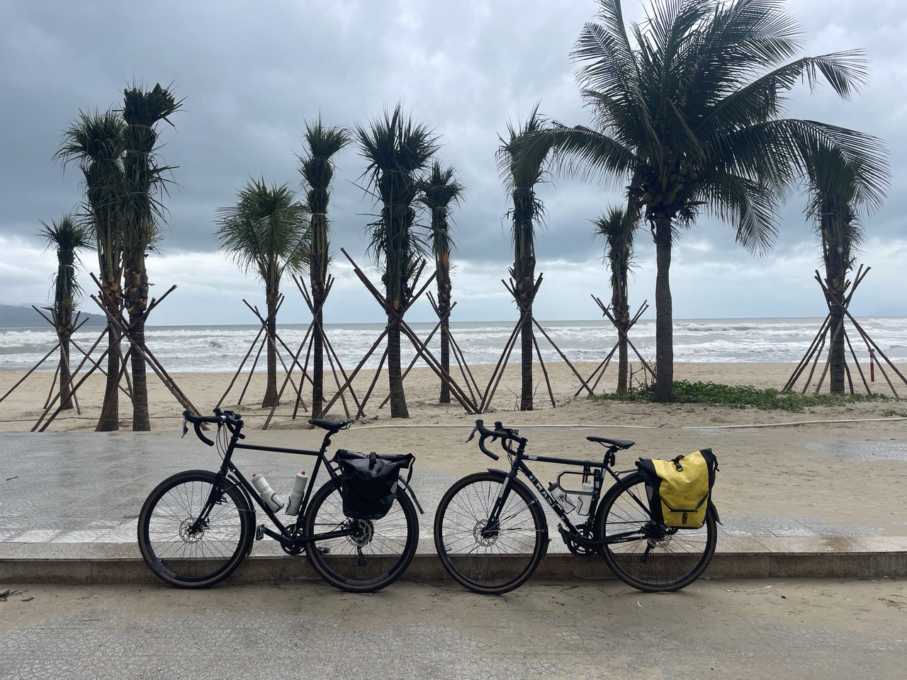 The bikes took a detour, but they're here now!